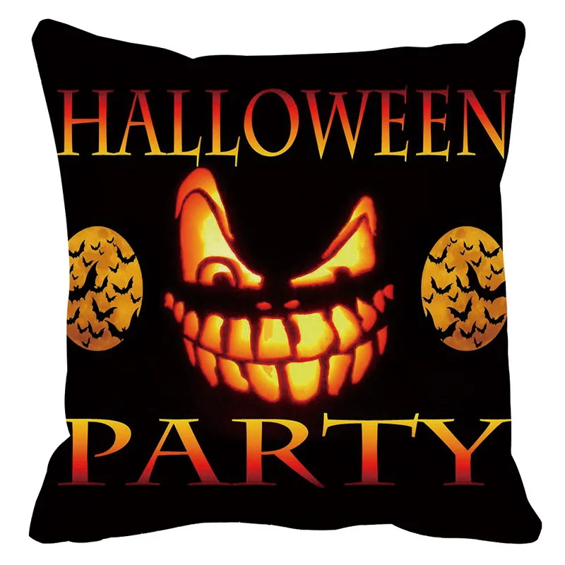 Подушка на Хэллоуин льняная Наволочка подушку наволочка Декор Рождественский