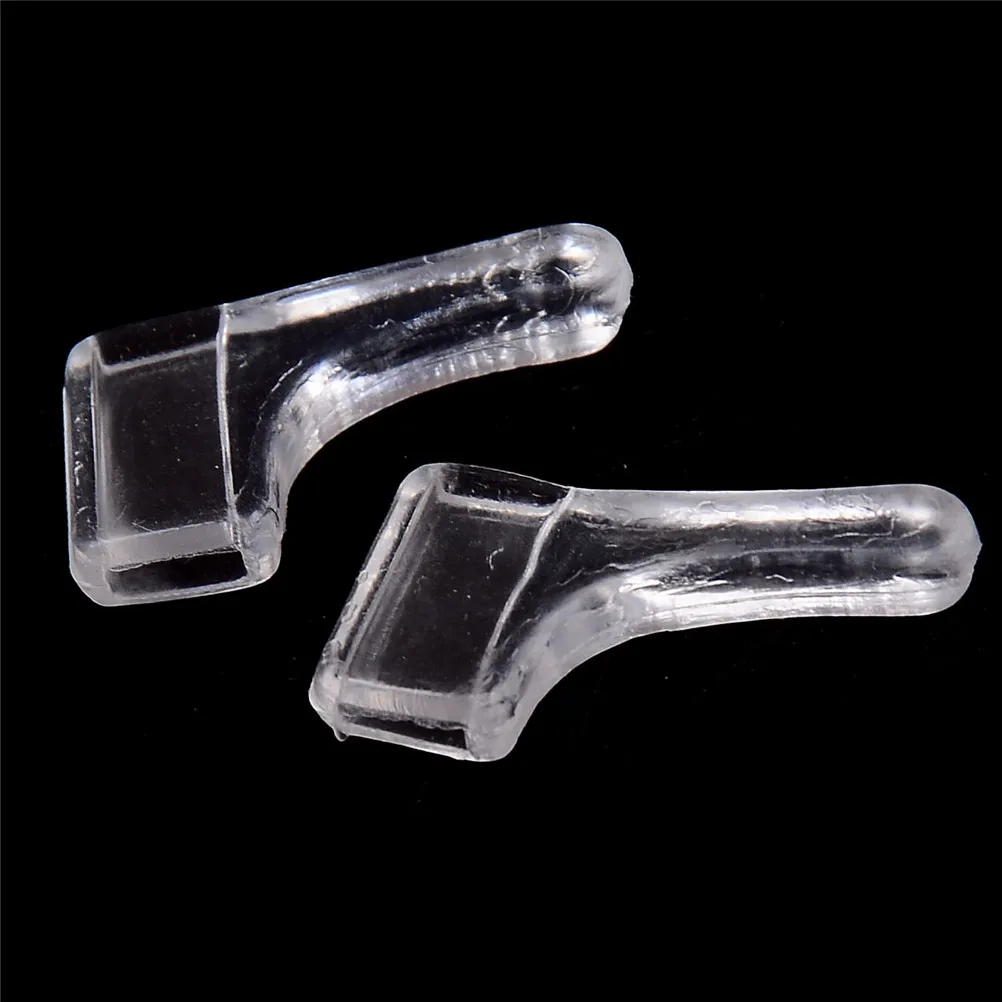 100 пар силиконовых Противоскользящих очков ушные крючки держатель для дужек