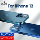 Чехол для телефона с покрытием для iPhone 12 Pro 12 Mini прозрачный матовый чехол для iPhone 11 Pro Max X XR XS Max 7 8 Plus SE мягкий чехол из ТПУ