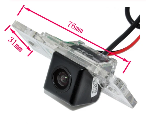 Горячая HD CCD Автомобильная камера заднего вида для CAYENNE VW Volkswagen SKODA FABIA-SANTANA-POLO 3C-TIGUAN-TOUAREG-PASSAT