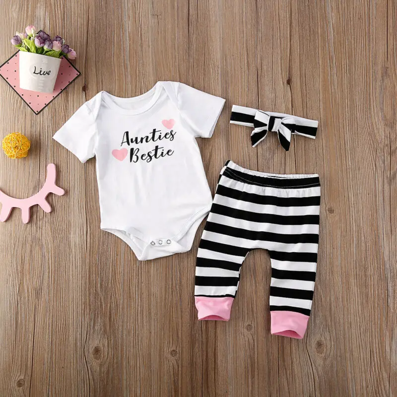 Комплект из 3 предметов летняя повседневная одежда для новорожденных мальчиков