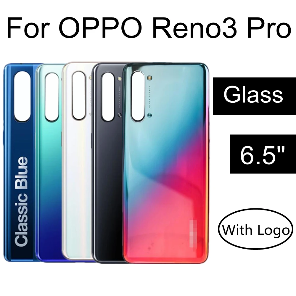 

For OPPO Reno3 Pro Battery Back Rear Cover Door Housing Battery Back Cover Replacement