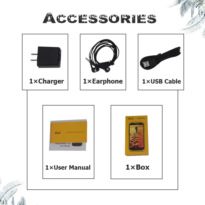KENXINDA E & L W7S 2 Гб 16 сотовый телефон IP68 EL водонепроницаемый 5 0 дюймов Android 6 MTK6737
