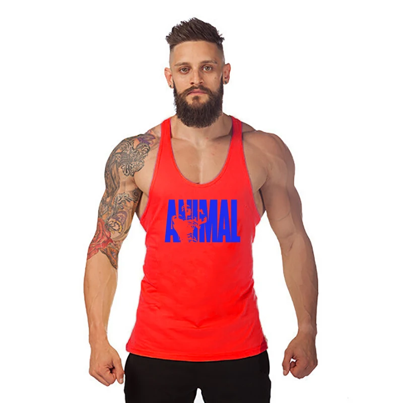 

Gyms Sport Vest Singlets Fashion Cotton Muscle Undershirt Clothing Bodybuilding Tank Tops Men Casual Fitness Sleeveless Shirt