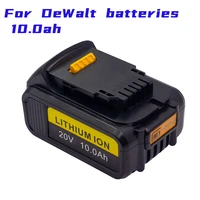 for dewalt 18v 20v 10 0ah dcd780 dcb200 electric drill wrench electric hammer drill lawn mower battery charger combination kit