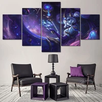 lol game poster league of legends cosmic destiny nami skin wall picture for living room decor canvas art wall painting nice gift