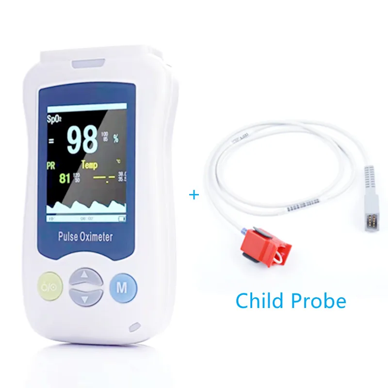 Ручной пульсоксиметр для взрослых новорожденных детей Пульсоксиметр