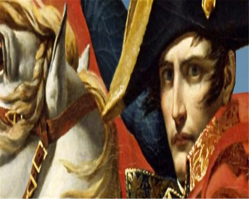 

Custom Photo 3d Wallpaper Mighty Napoleon Oil Painting Living Room Bedroom TV Background Wall Wall Paper