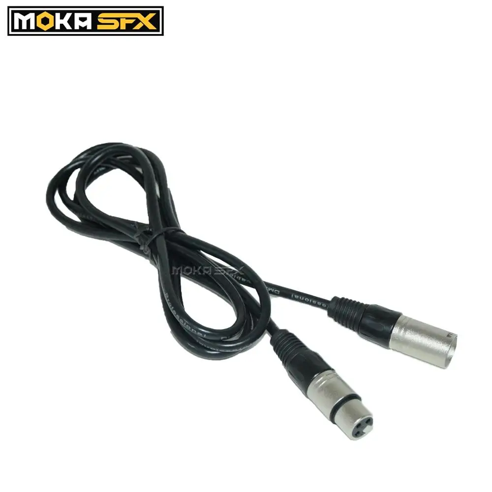 3 шт./лот 5 м Железный кабель DMX 3-контактный штекер/гнездо XLR разъем dmx соединение сигнала для DJ лазерного освещения горячая распродажа от AliExpress RU&CIS NEW