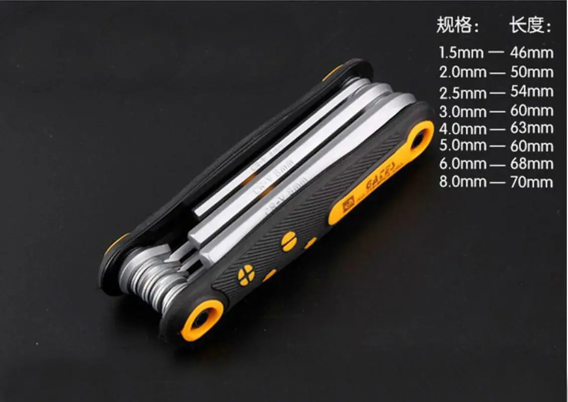 Шестигранный комплект портативный складной 8 комплектов цветок сливы оптом