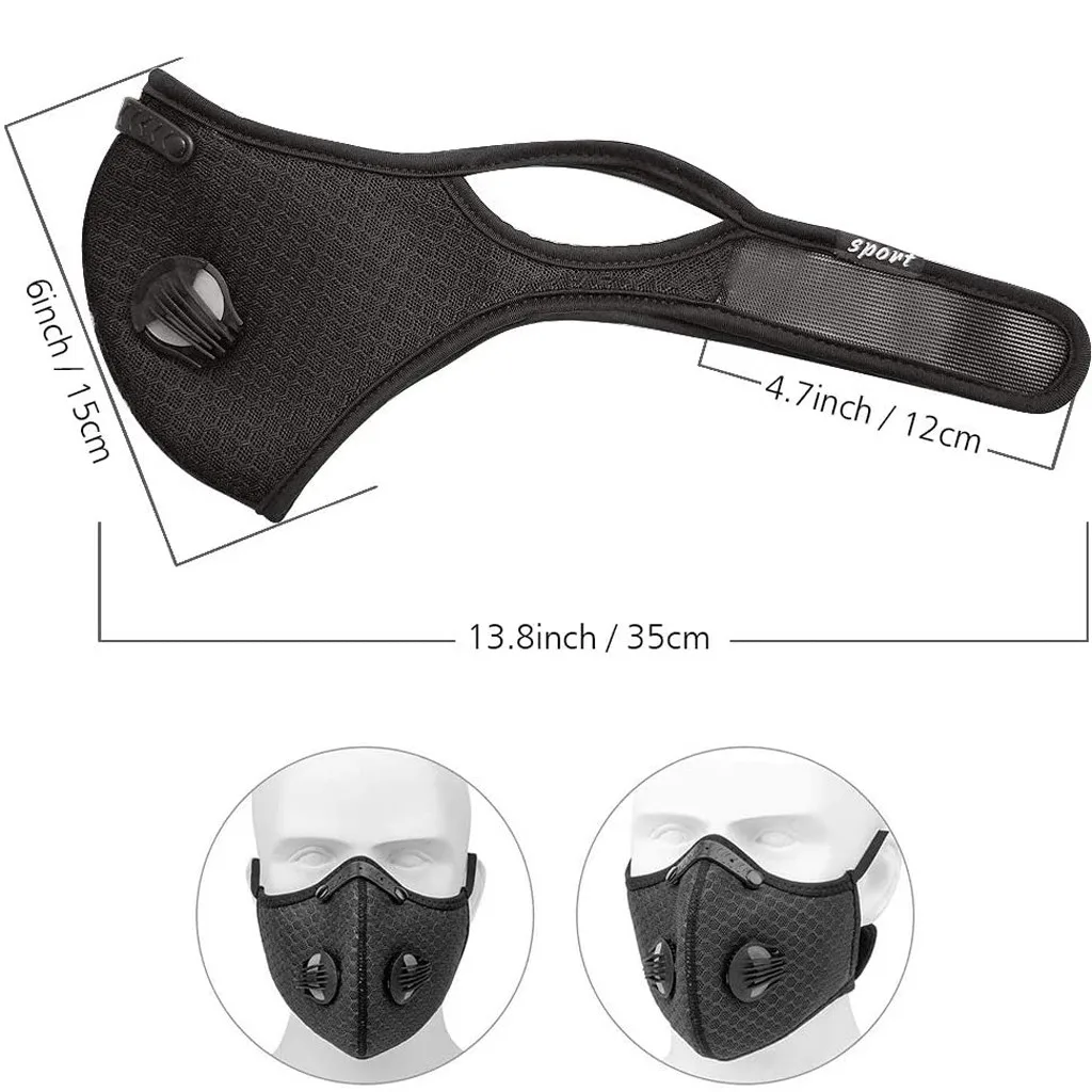 

With 3 Respirator 10 Valves And 10 Filter Gaskets The Mask Can Be Reused mascarilla reutilizable masque de protection mascherine