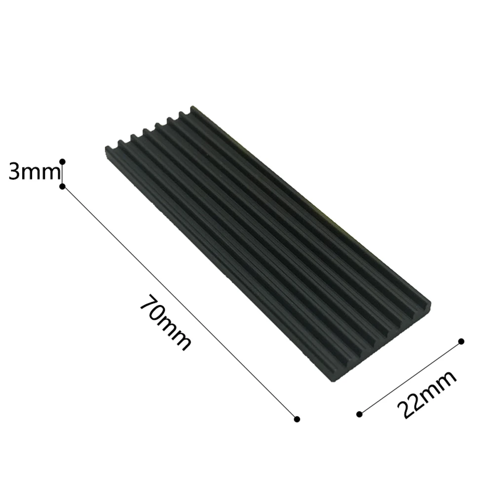 

Solid Thickness Universal Cooler Office Upgrade Heat Sink Laptop Aluminum Dissipation Durable Hard Drive Radiator Accessories