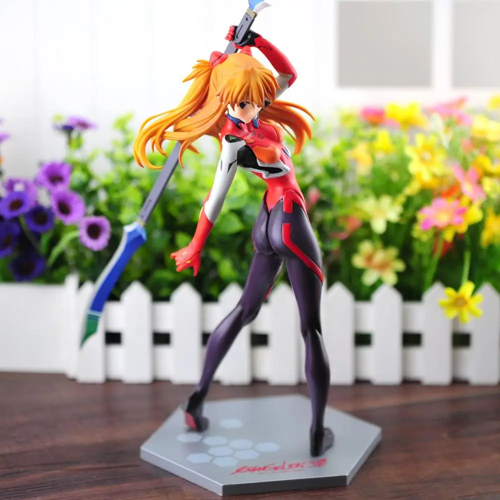 Новая классическая игрушечная аниме статуя Анно хидаки бытие шикинами Аска