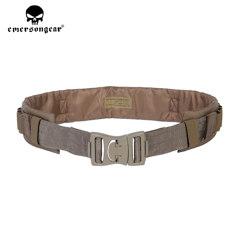 Emersongear тактический дробовик ремень мужской боевой поясной для страйкбола охоты