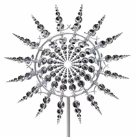 magical and unique metal windmill outdoor wind spinners wind catchers yard patio lawn garden border decor