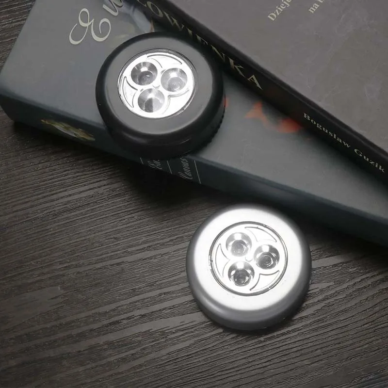 3 светодиодный шкаф свет движения датчик света светодиод ночник Магнитный