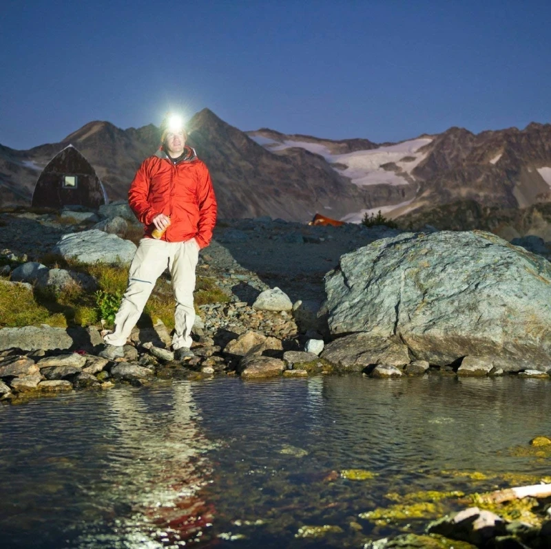 

Powerful Induction Headlamp Sport Waterproof Headlight Sensor Head Front Light USB Rechargeable Head Lamp with Built-in Battery