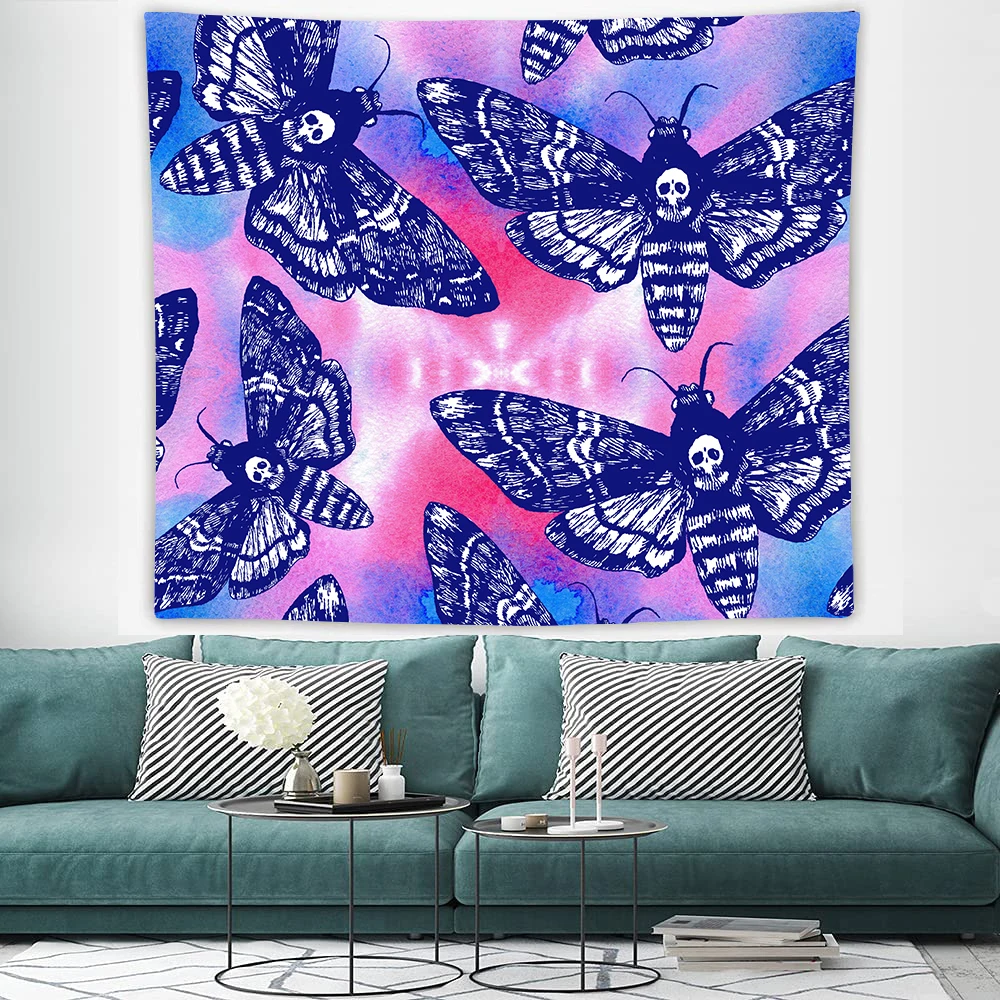 Настенный 3D гобелен с рисунком черепа |