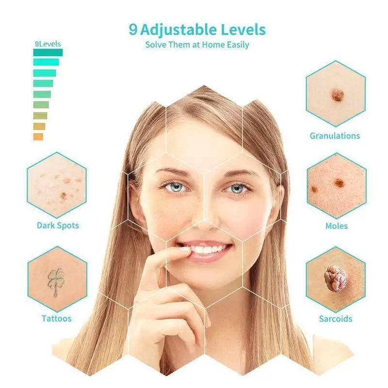 

Clear Moles & Tag Wiper Wipe Off Tags & Moles Remover Removal Mole Painless Freckle Liquid Spot Organic 3ml C6V3