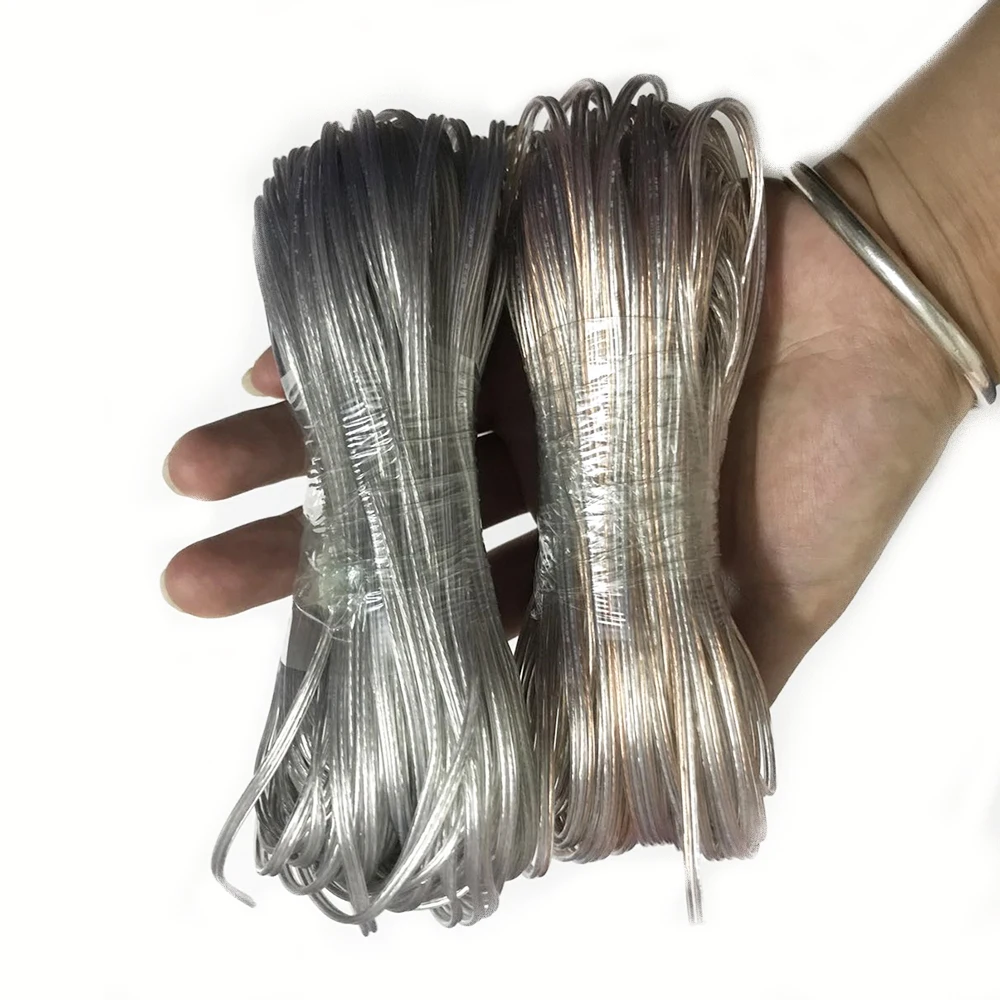 100 м/лот 2 ядра 26AWG 0 15 с квадратными каблуками UL2468 Удлинительный кабель для