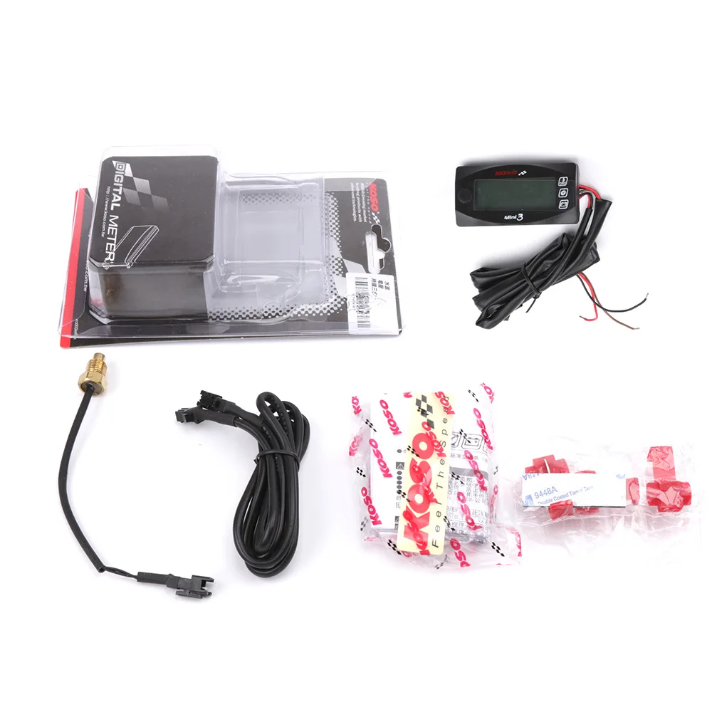 Универсальный многофункциональный цифровой вольтметр SMOK для мотоцикла KOSO Mini 3 |