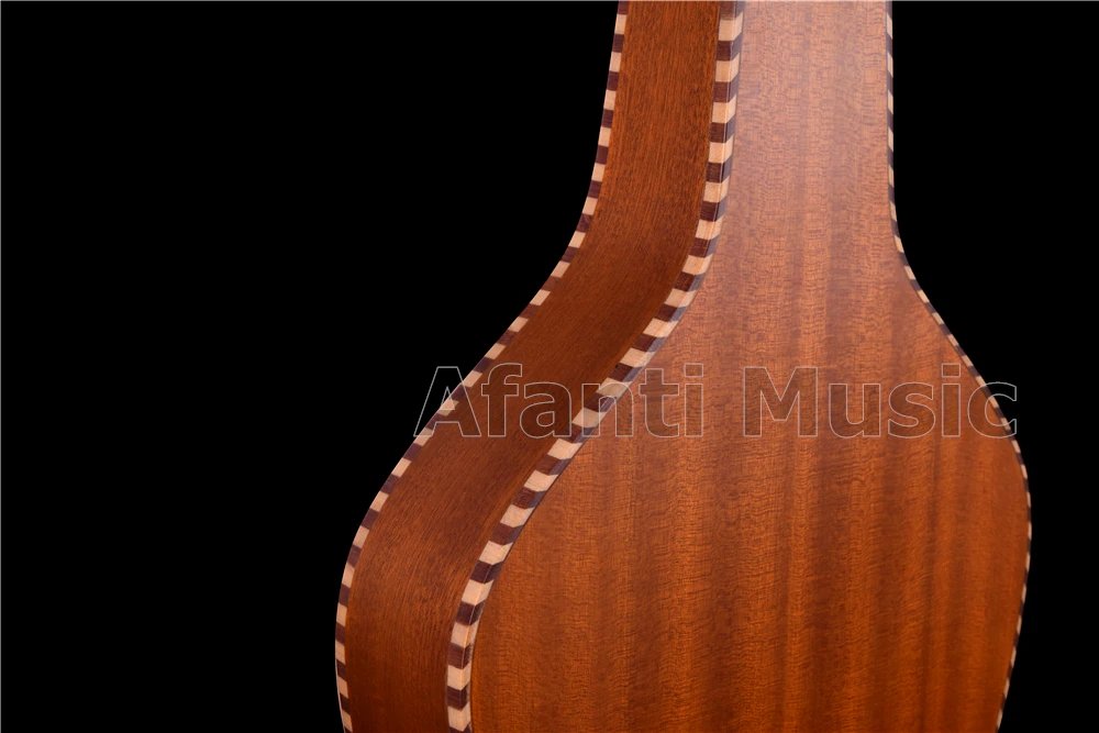 Afanti музыка все Sapele Дерево Weissenborn Гавайская гитара(HG-735