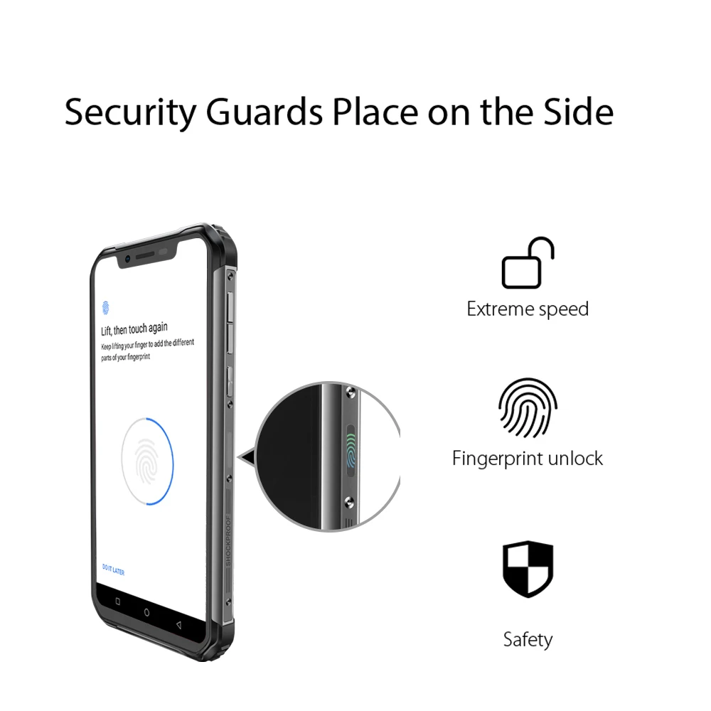 Мобильный телефон Blackview BV9600E AMOLED экран 6 21 дюйма Helio P70 Android 9 0 водонепроницаемый