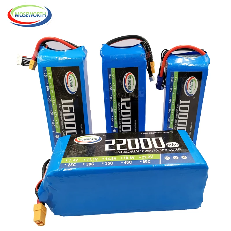 6S 22 2 V 22000mAh 25C новые батареи RC LiPo батарея для дрона вертолета самолета Multirotor