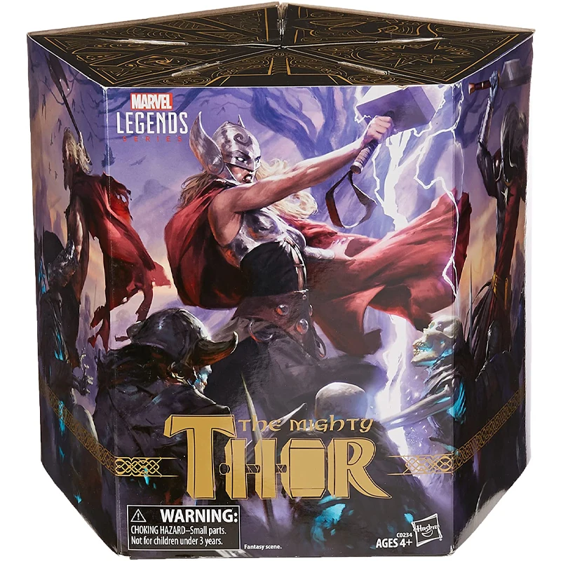 

Hasbro 2017 Exclusive Marvel Legends Sdcc Battle for Asgard 6-Inch Action Figure Jane Foster Bor Toy Collection