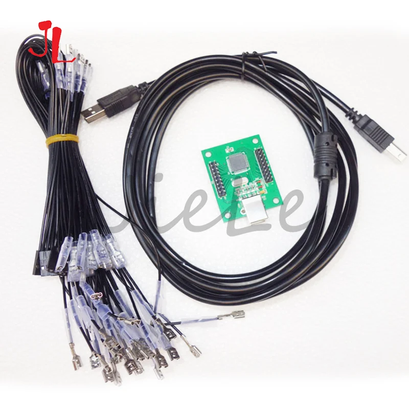 Аркадный кодировщик Xin-Mo XM-02 2 с USB кабелем и комплектом проводки-MAME | Спорт