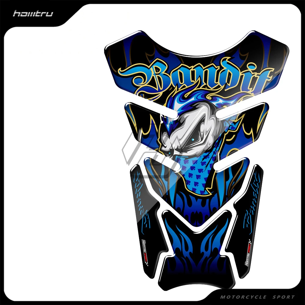 3D наклейка на бак мотоцикла защитный гель чехол Bandit Tankpad для Suzuki 600 650 1200 1250 650S 600S ABS