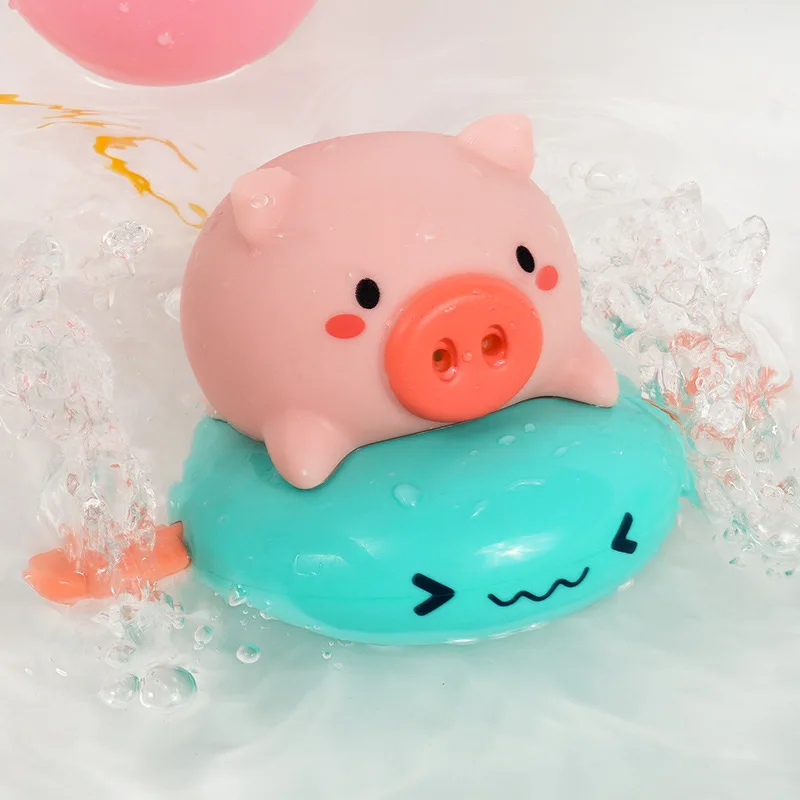 

Baby Bath Toys for Kids Newborns Cute Pig Swimming Shower Water Toy For Children Water Game Toys in the Bathroom Boy Girl Gift