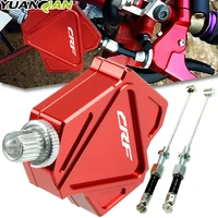 motorcycle cnc aluminum stunt clutch lever easy pull cable system for honda crf 150 230 250 450 1000 r rx x f l m rally l
