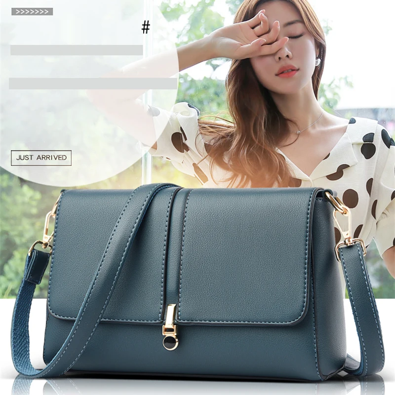 

OLD TANG Solid Color Leisure Luxury Handbags Women's Shoulder Bags for Women 2020 Designer Leather Fashion Crossbody Sac Epaule