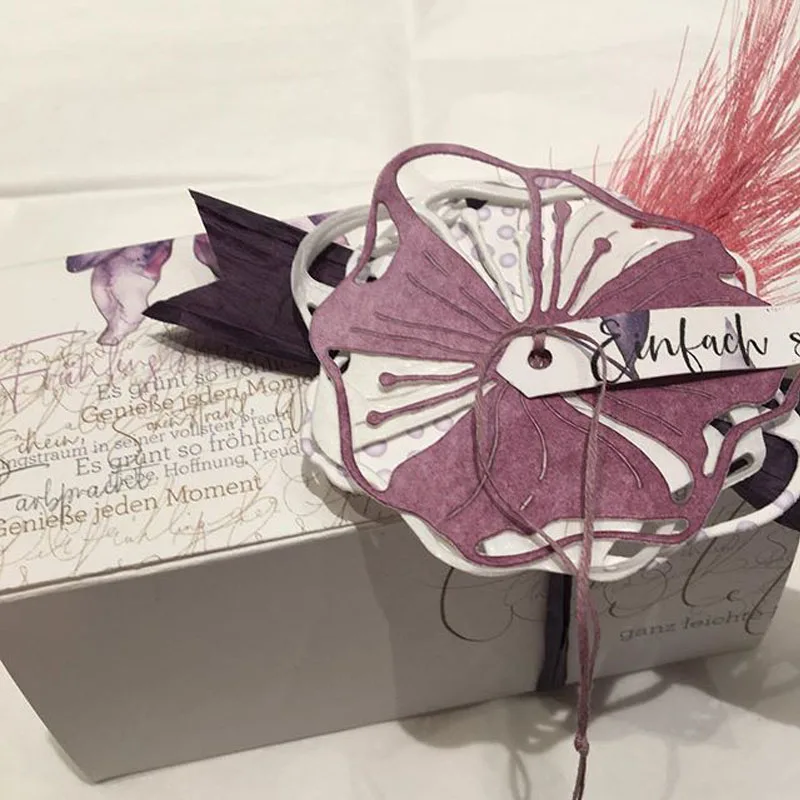 Лист лотоса новинка 2020 металлические режущие штампы для скрапбукинга ремесла