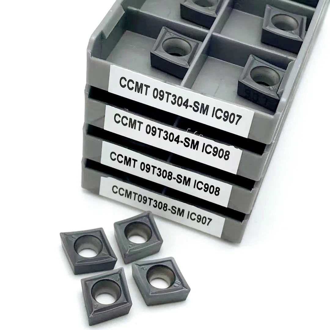 

CCMT09T304 SM IC907 CCMT09T308 IC908 Internal Turning Tools CCMT 09T304 09T308 Carbide Inserts Lathe Cutter Cutting Tool
