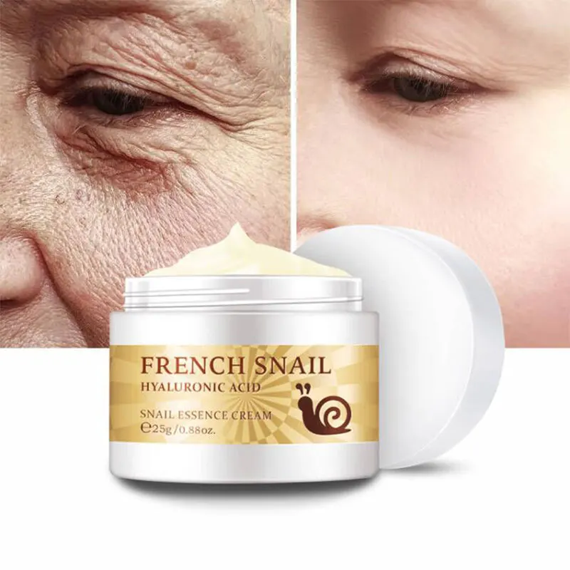 

LAIKOU Snail Face Cream Hyaluronic Acid Serum Collagen Anti-Wrinkle Anti Aging Moisturizer Nourishing Whitening Facial Skin Care