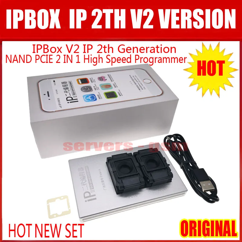 Новинка 2020 высокоскоростной программатор IPBox V2 IP 2 го поколения NAND PCIE в 1 для iPhone