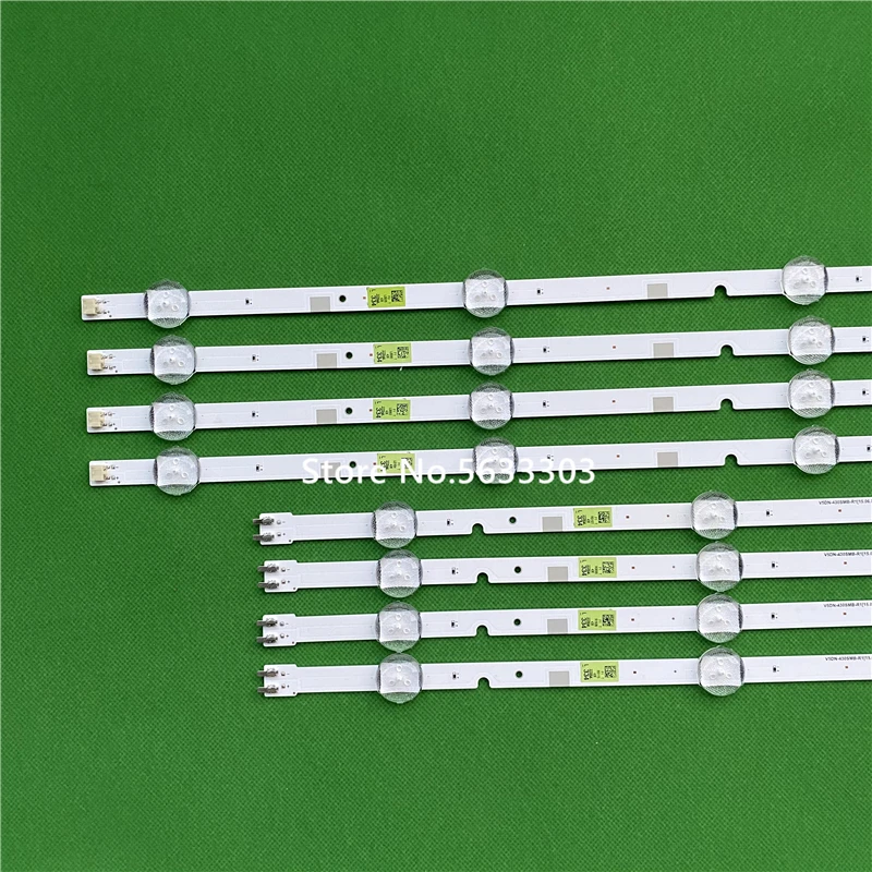Светодиодная лента для подсветки Samsung 8 шт. 43 дюйма TV 2015 SVS43 FCOM FHD DOE B UA43J51SW UN43J5000