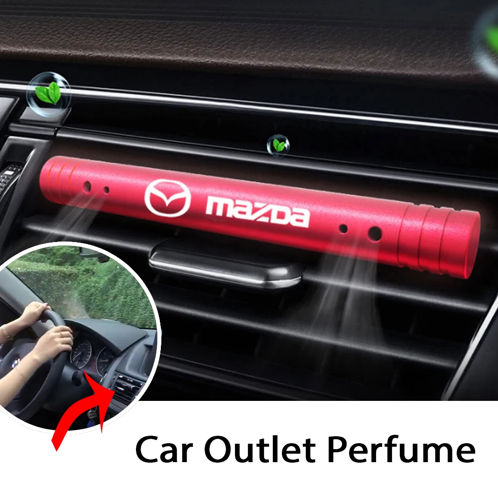 

New Car Air Refresher Vent Clip Solid Perfume Fragrance Flavoring Outlet Auto Interior Freshener For Mazda CX-3 5 7 MX-5