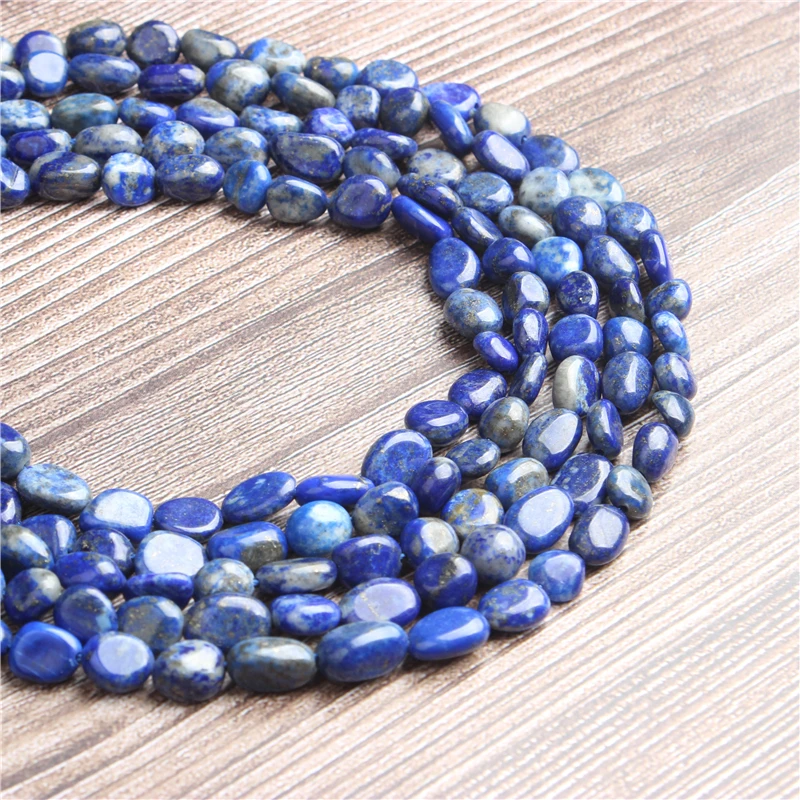 Lan Li естественный неправильной формы лазурит свободные бусины гладкие