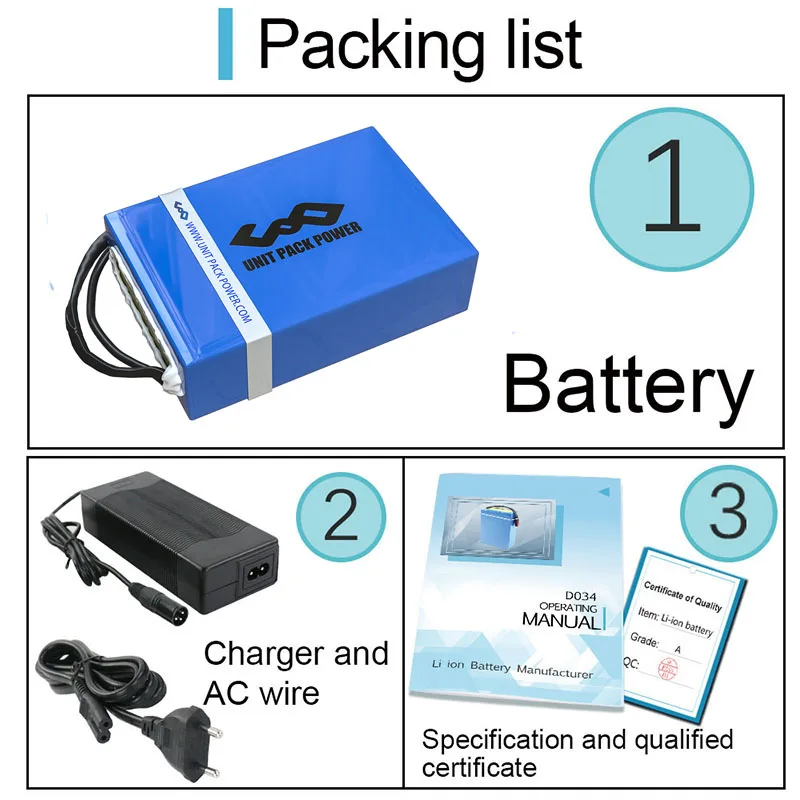 Аккумулятор для электрического велосипеда 48 В 52 в 20 Ач мощное быстрое зарядное