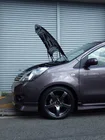 Передний капот для Nissan NOTE E11 хэтчбек 2005-2011, модифицированные газовые стойки, пружинный демпфер из углеродного волокна, подъемный опорный поглотитель