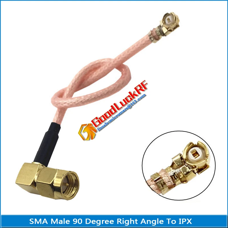 

Комплект комплектов IPX U.FL Female to RPSMA RP-SMA RP SMA Male Female Уплотнительное кольцо Шайба Переборка Прямоугольная перемычка с косичкой RG178 Коаксиальный