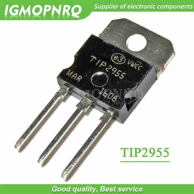 5 шт./лот TIP2955 PNP TO 218 канальный транзистор 15A60V оригинальный аутентичный|pnp transistor| |