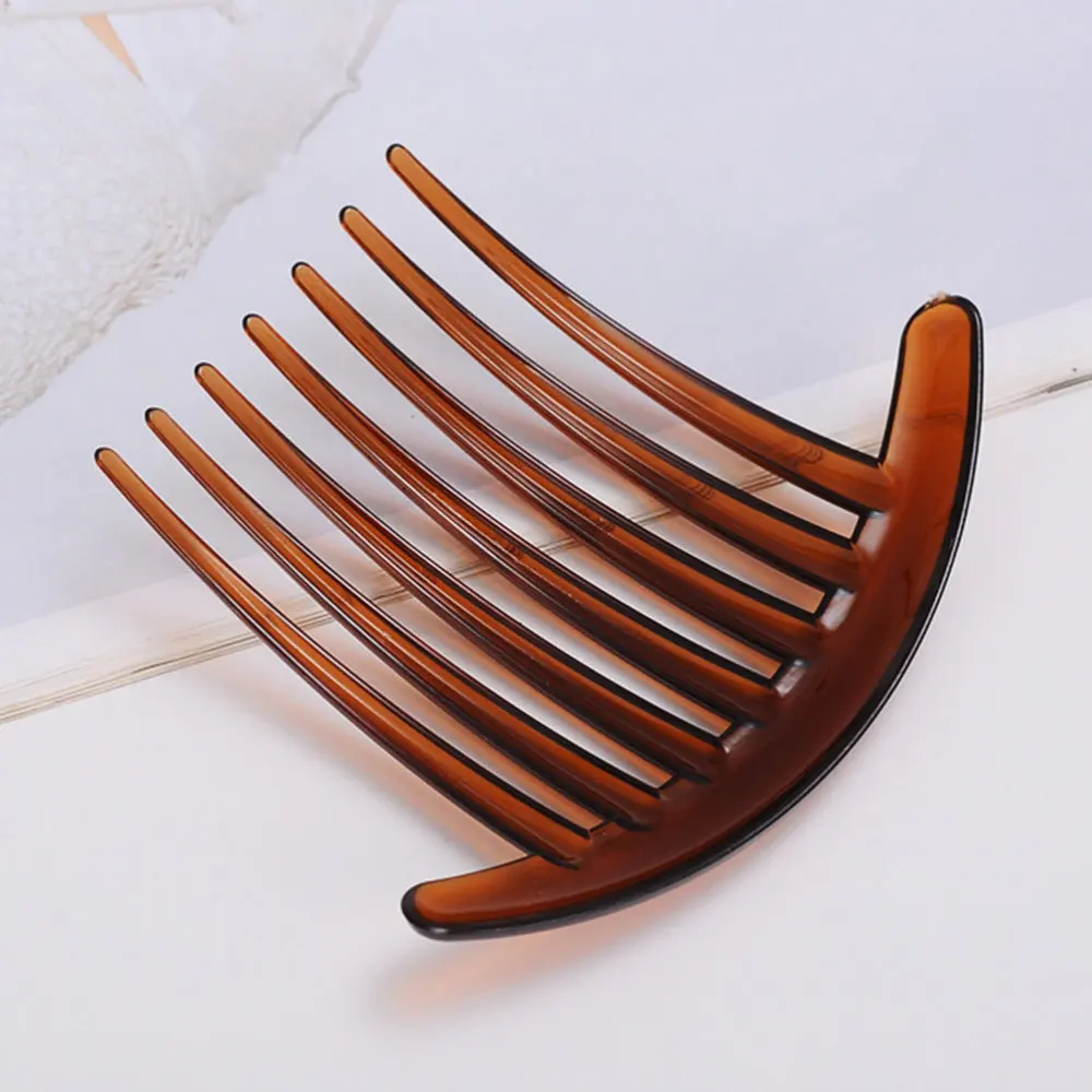 

20pcs Hair Combs Simple Hair Jewelry Inserted Comb Hair Accessories for Girls (Black + Coffee)