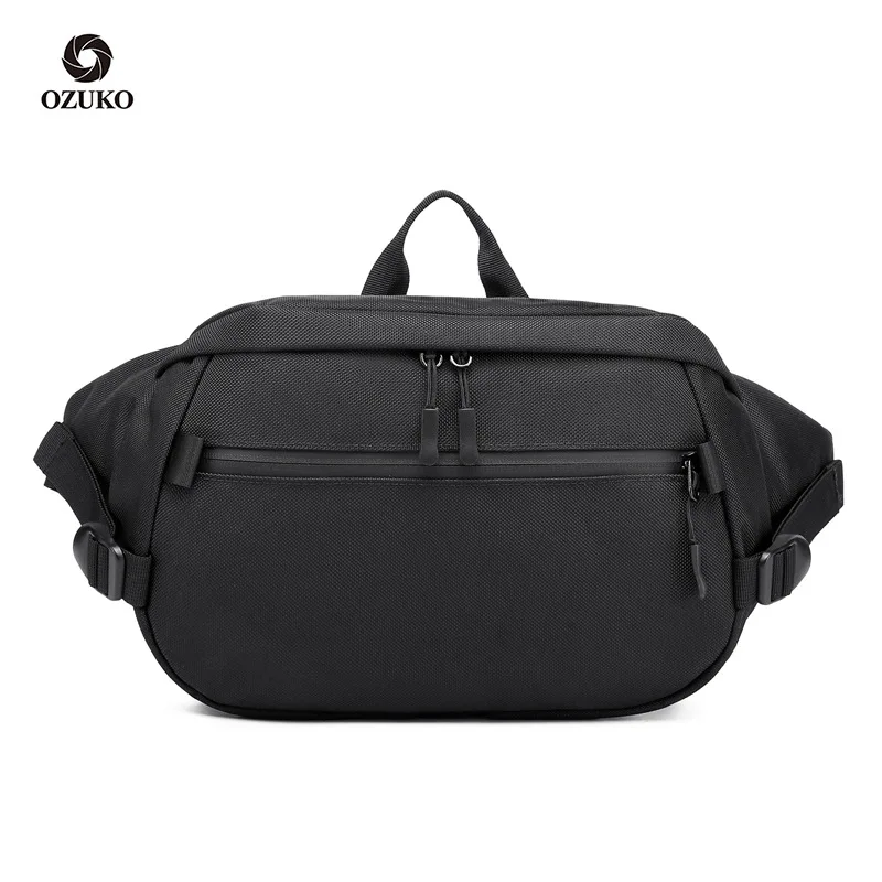 

Мужская повседневная поясная сумка, водонепроницаемая поясная сумка через плечо, сумка для телефона, сумка для путешествий, нагрудная сумк...