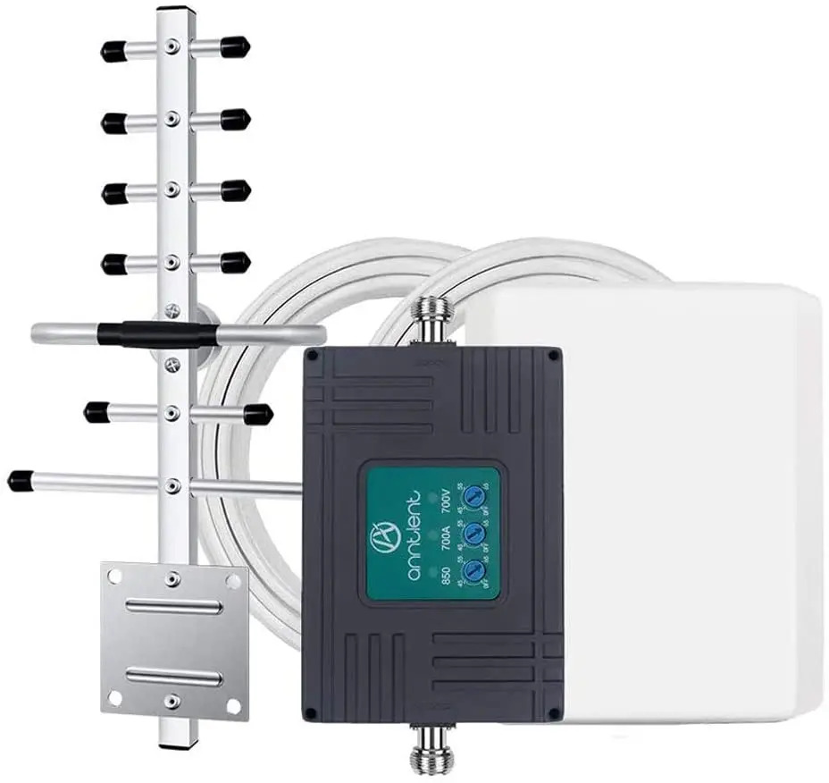 

Трехдиапазонный усилитель сигнала сотового телефона для Verizon AT&T-Mobile 3G 4G LTE-улучшает голос и данные вашего сотового телефона