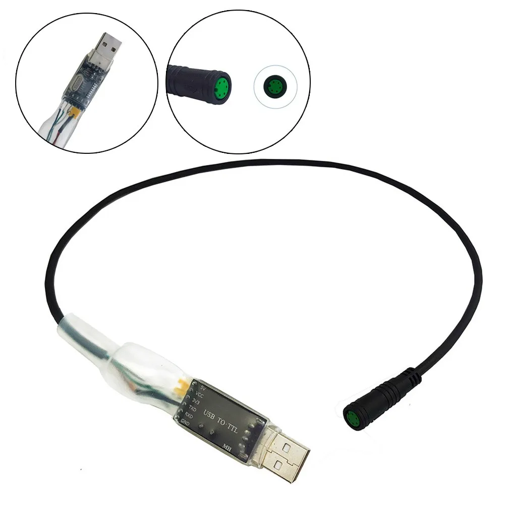 5 контактный USB кабель для программирования Bafang BBS01 BBS02 BBSHD Средний приводной