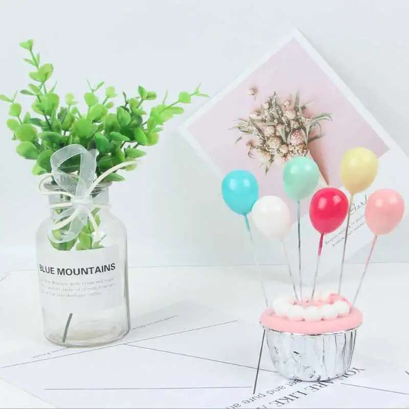 Торт Топпер облако торт флаги день рождения Дети сувениры украшение кекс для